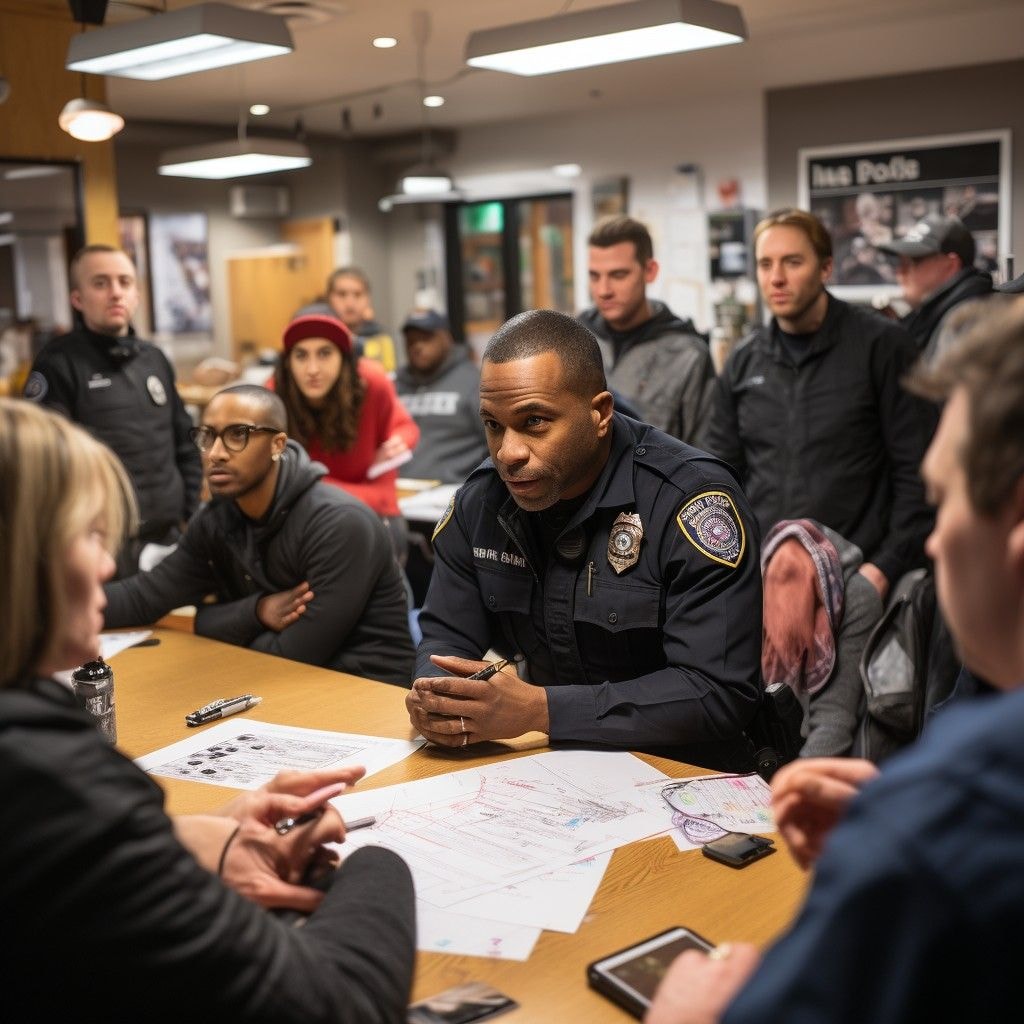 community police meeting